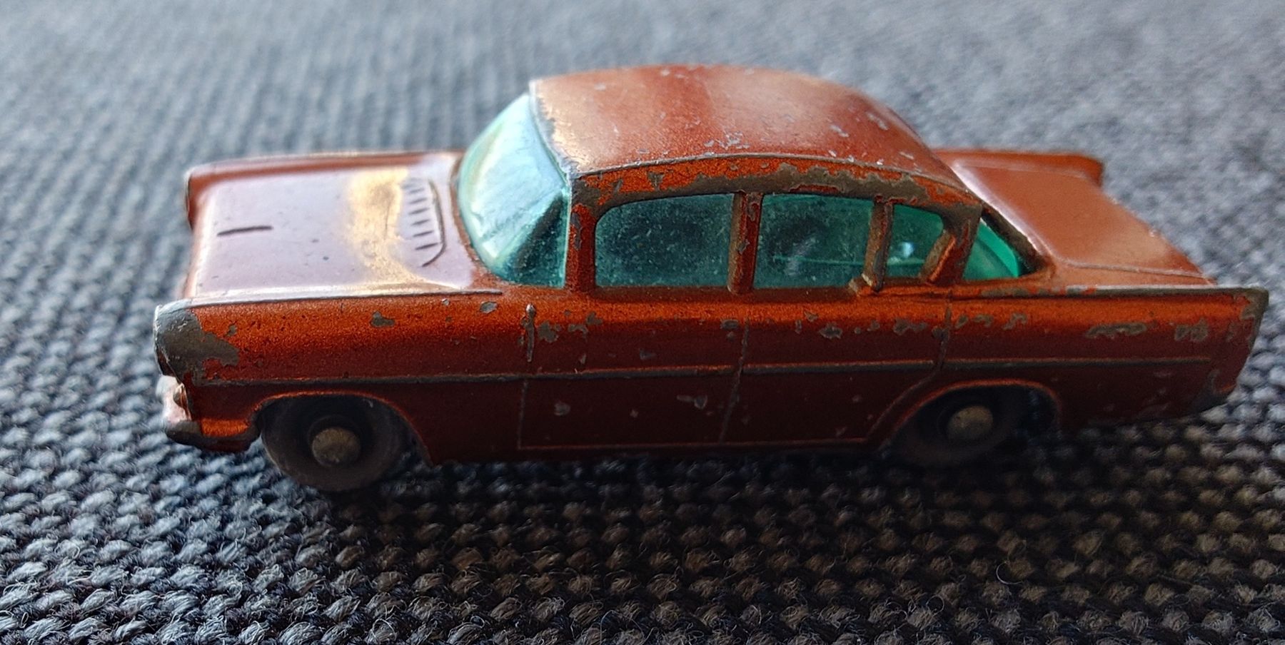 Matchbox Modellautos: Modellauto Matchbox Vauxhall Cresta orange bespielt – Gebraucht aus Lupfig von MarcT 3