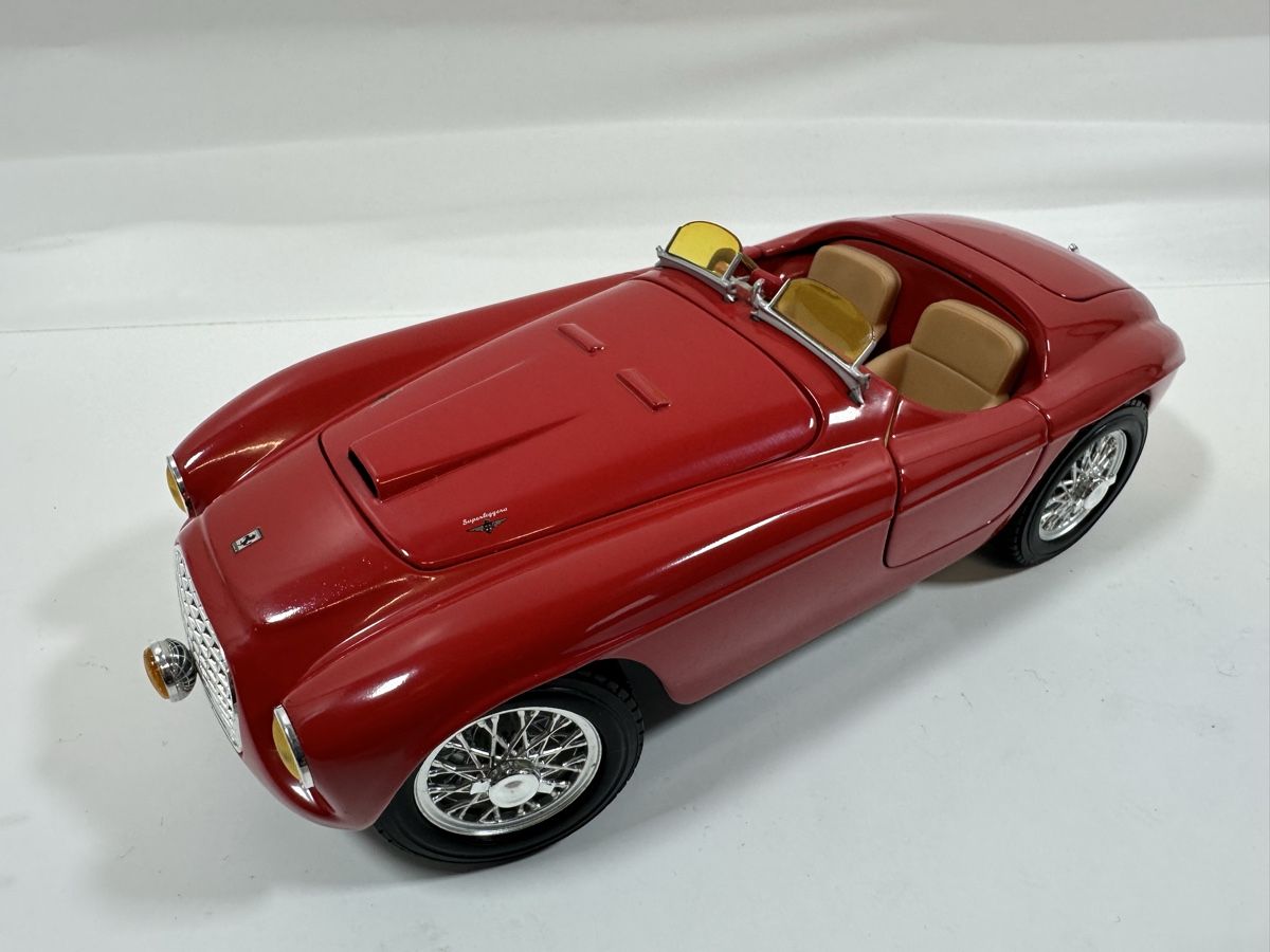 Hot Wheels Modellini d'auto: Ferrari 166M 1:18, rot, HOT WHEELS – Usato da Zofingen venduto da rf9_x2xt 1
