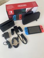 Nintendo Switch V1 mit Zubehör und OVP top Zustand