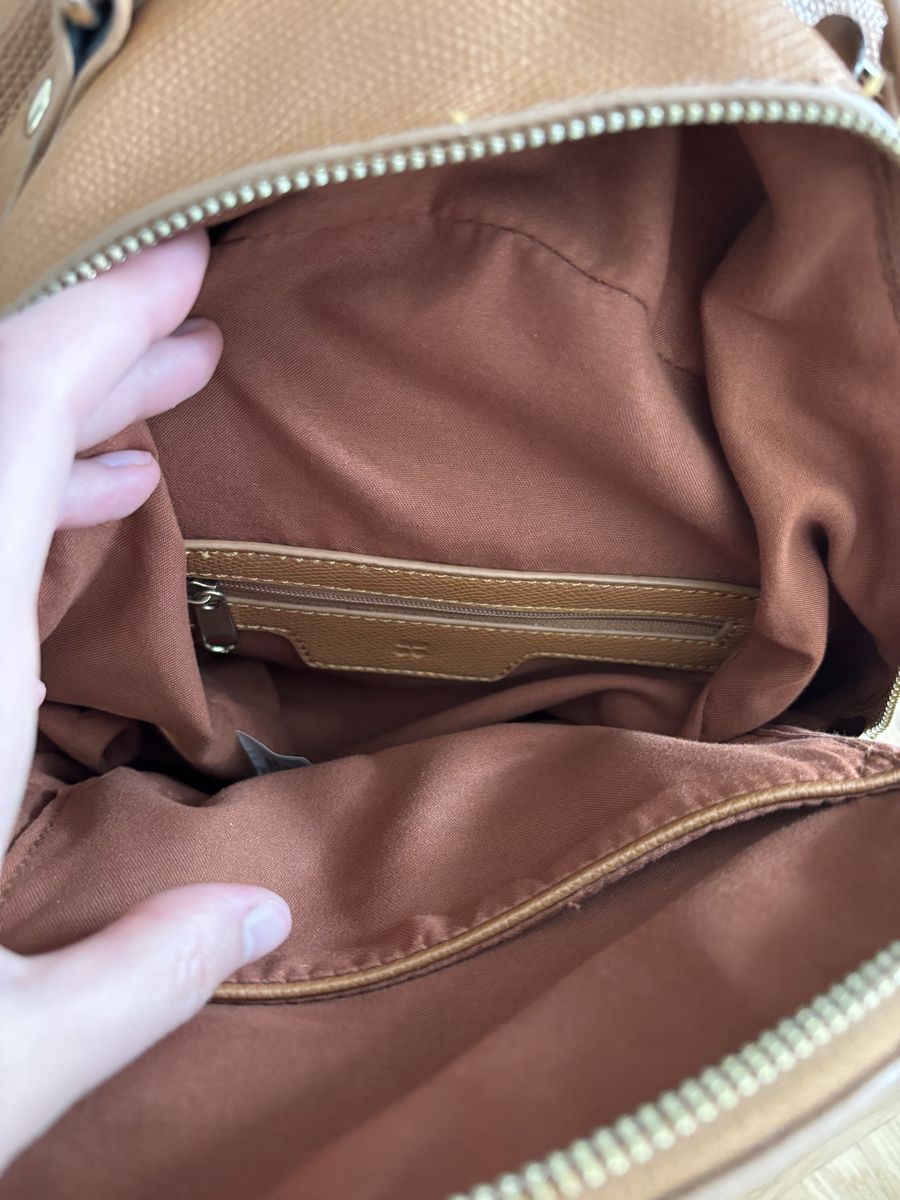 Zaini: Kleiner Rucksack in Cognacbraun – Usato da Luzern venduto da aloevira 1