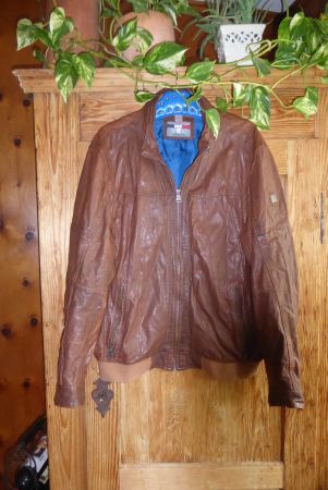 Herren Lederjacke Gr M Marke pierre cardin