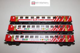 LIMA 309593/97 3x SBB CFF FFS EW II 700J Schweiz DC mit OVP