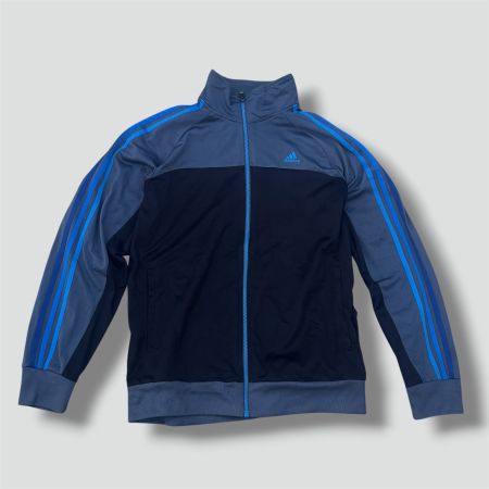 Adidas streetwear blue track jacket vintage sport