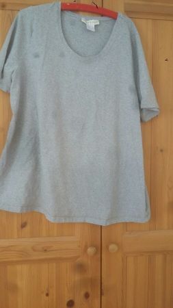 1 T- shirt gris(unisexe )