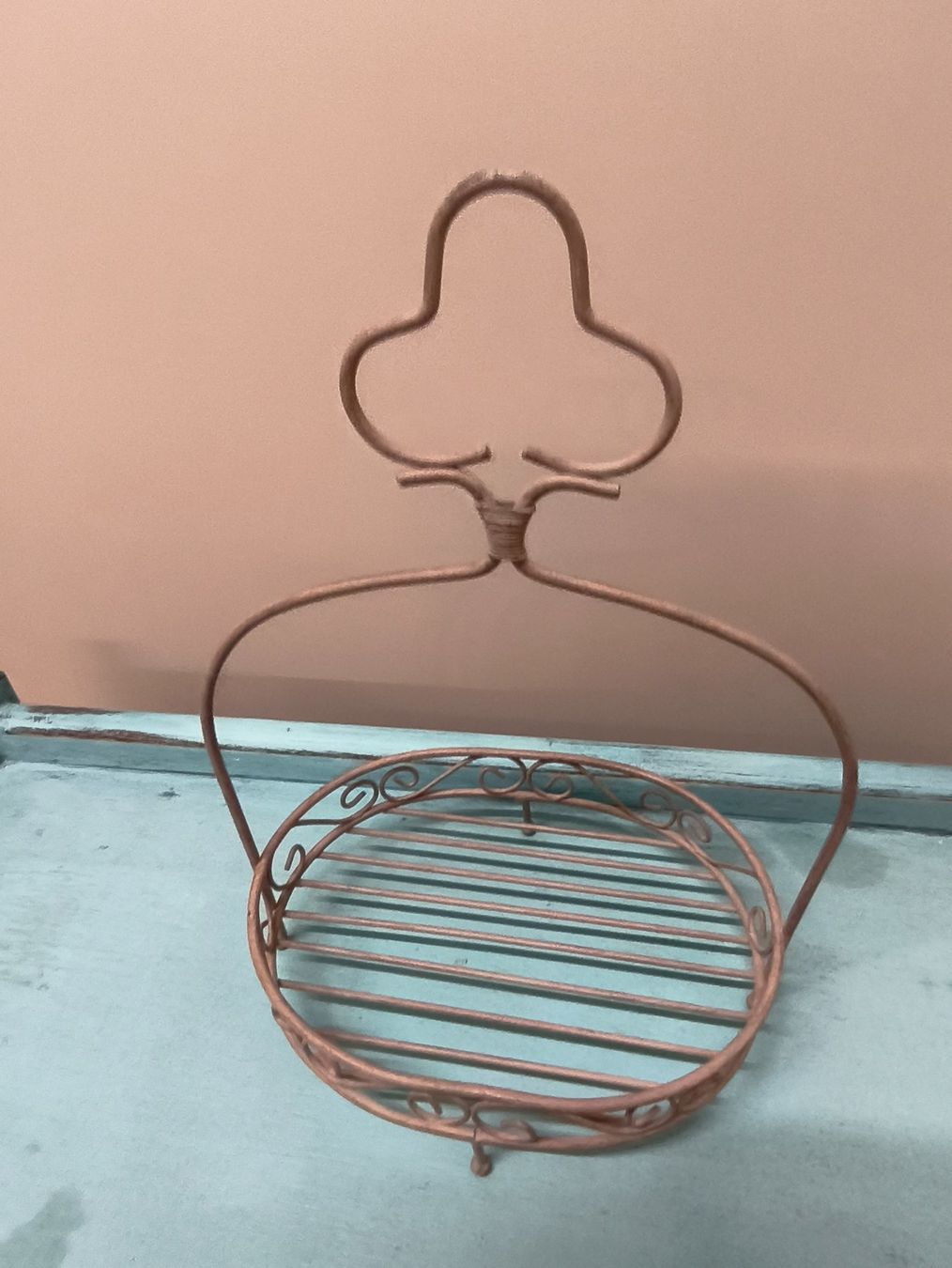 Seifenschalen: Seifenschale shabby chic Metall – Gebraucht aus Zürich von Jul69 1