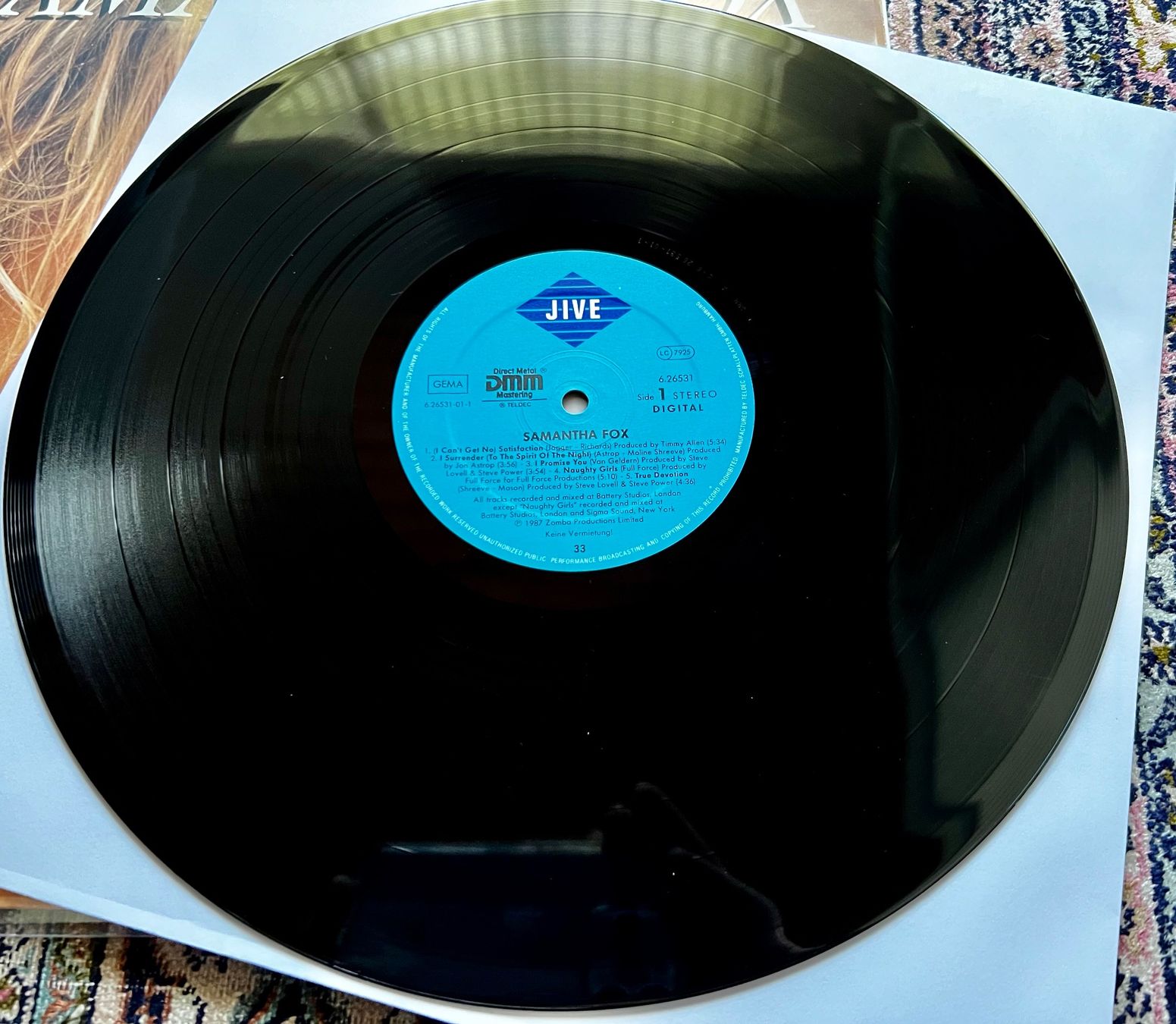 Dischi in vinile: Samantha Fox - Synth-pop LP GEWASCHEN 1987 TOP – Usato da Unterseen venduto da vinylmore 1