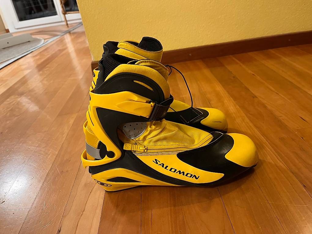 Herrenschuhe: Chaussures de ski de fond skating Salomon  – Gebraucht aus Yverdon-les-Bains von sol_9sdm