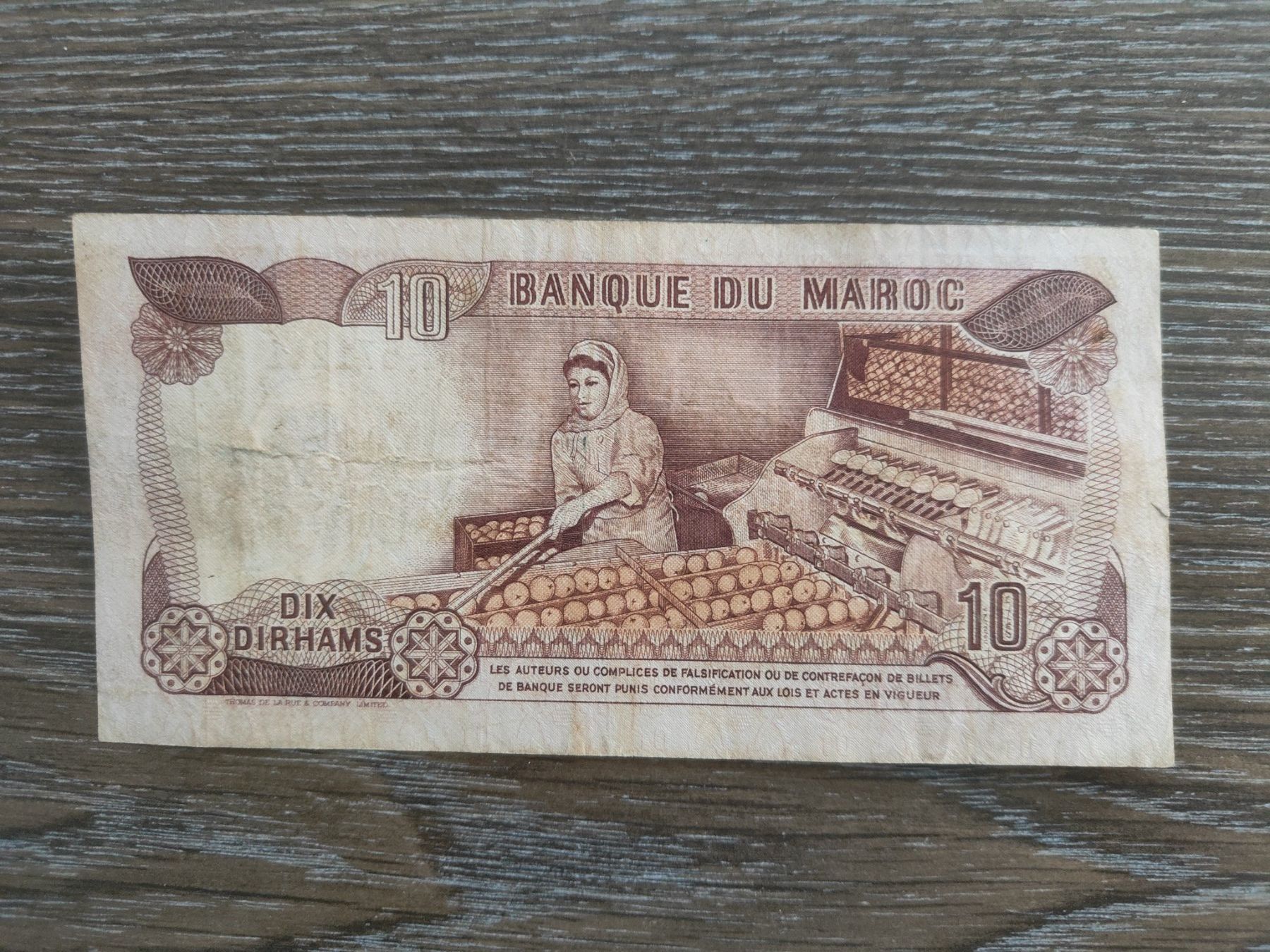 Banconote: Marokko 10 Dirhams 1970 !!!!!!! – Usato da Flaach venduto da Lonzo99 1