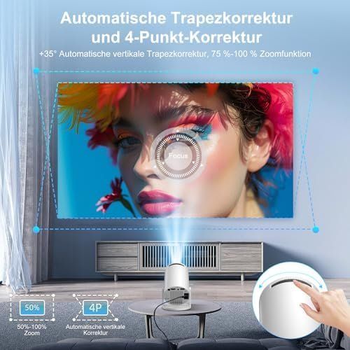 Proiettori: Mini Beamer Unterstützt 4K Android 14 Apps Smart Projektor – Nuovo e nell'imballaggio originale da Hundwil venduto da tec_mm27 6