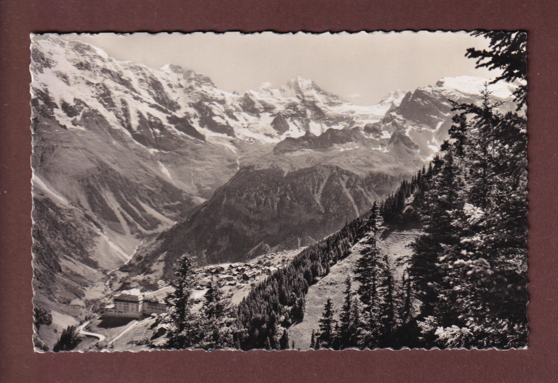 Ansichtskarten: MÜRREN - Breithorngruppe – Gebraucht aus Pully von nicecards-shop