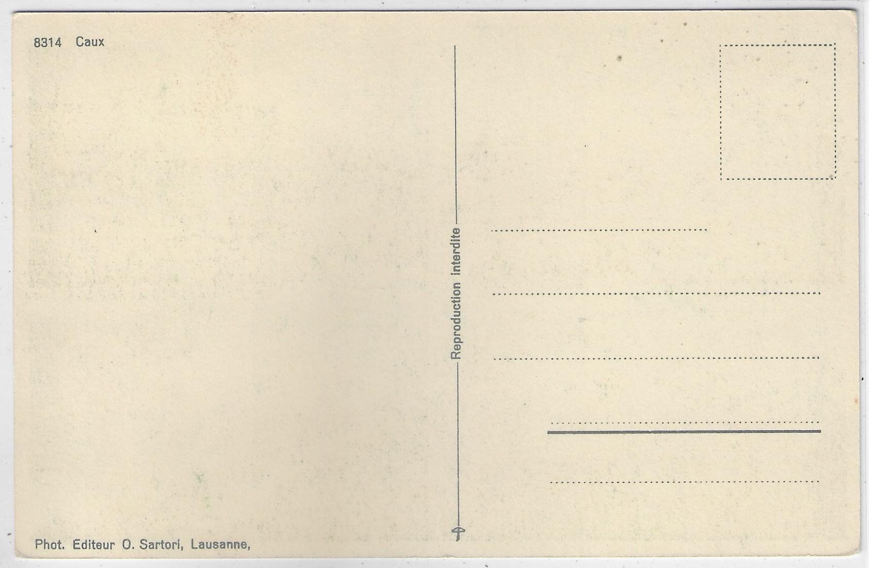 Ansichtskarten: Souvenir de Caux  - Litho - Multiview – Gebraucht aus Ettingen von Kartenplanet 1