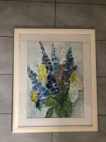 Grosse Aquarell Gemälde Nelli Friedrich