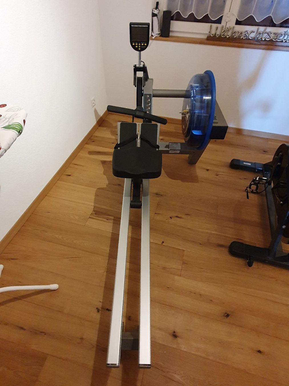 Hometrainer: Wasserrudergerät /Fluid Rower First Degree – Usato da Bellikon venduto da 13padi77