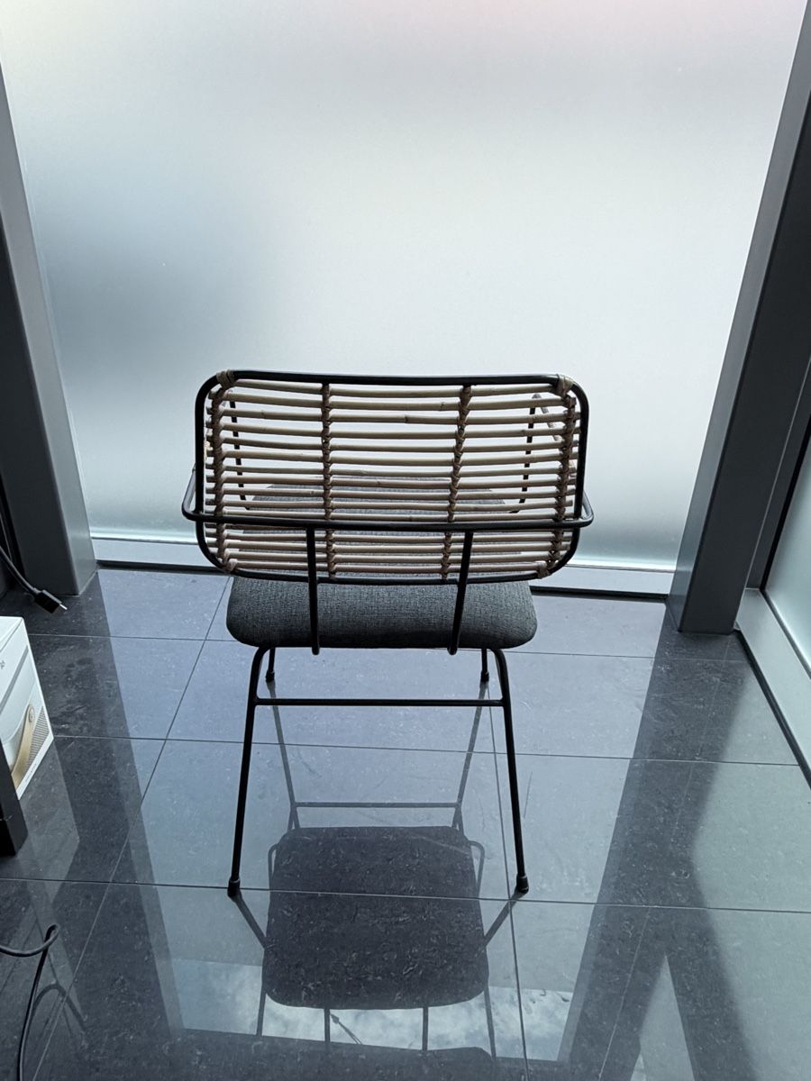 Stühle: Chair in metal and bamboo – Gebraucht aus Zürich von Michelleanca 1