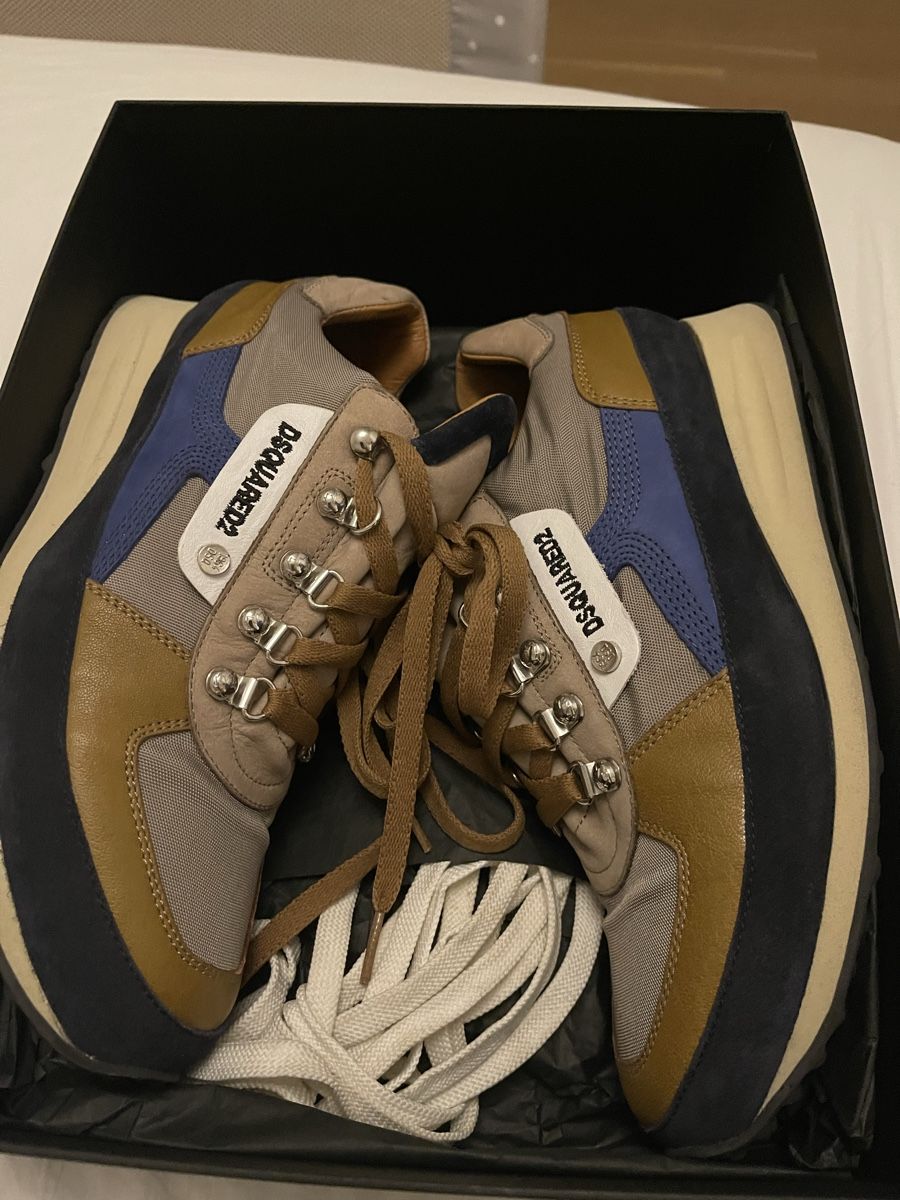 Scarpe da uomo: Dsquared2 Herren Sneaker , Grösse 42 – Nuovo (secondo la descrizione) da Riehen venduto da cobilch1 1