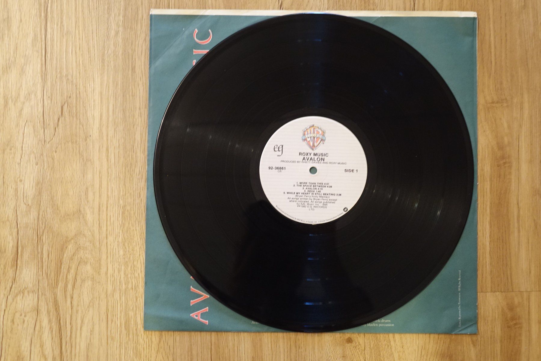 Dischi in vinile: Roxy Music - Avalon, Vinyl LP 1982 – Usato da Seuzach venduto da tiptop55 4