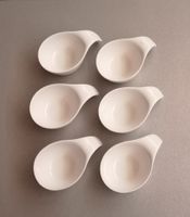 6er Set Mini-Schalen / Saucenschalen, Dippschalen 5x5x3cm