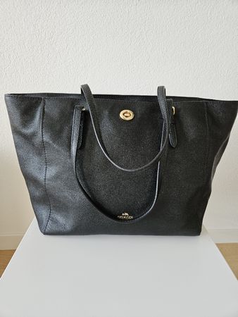 Coach Handtasche, schwarz