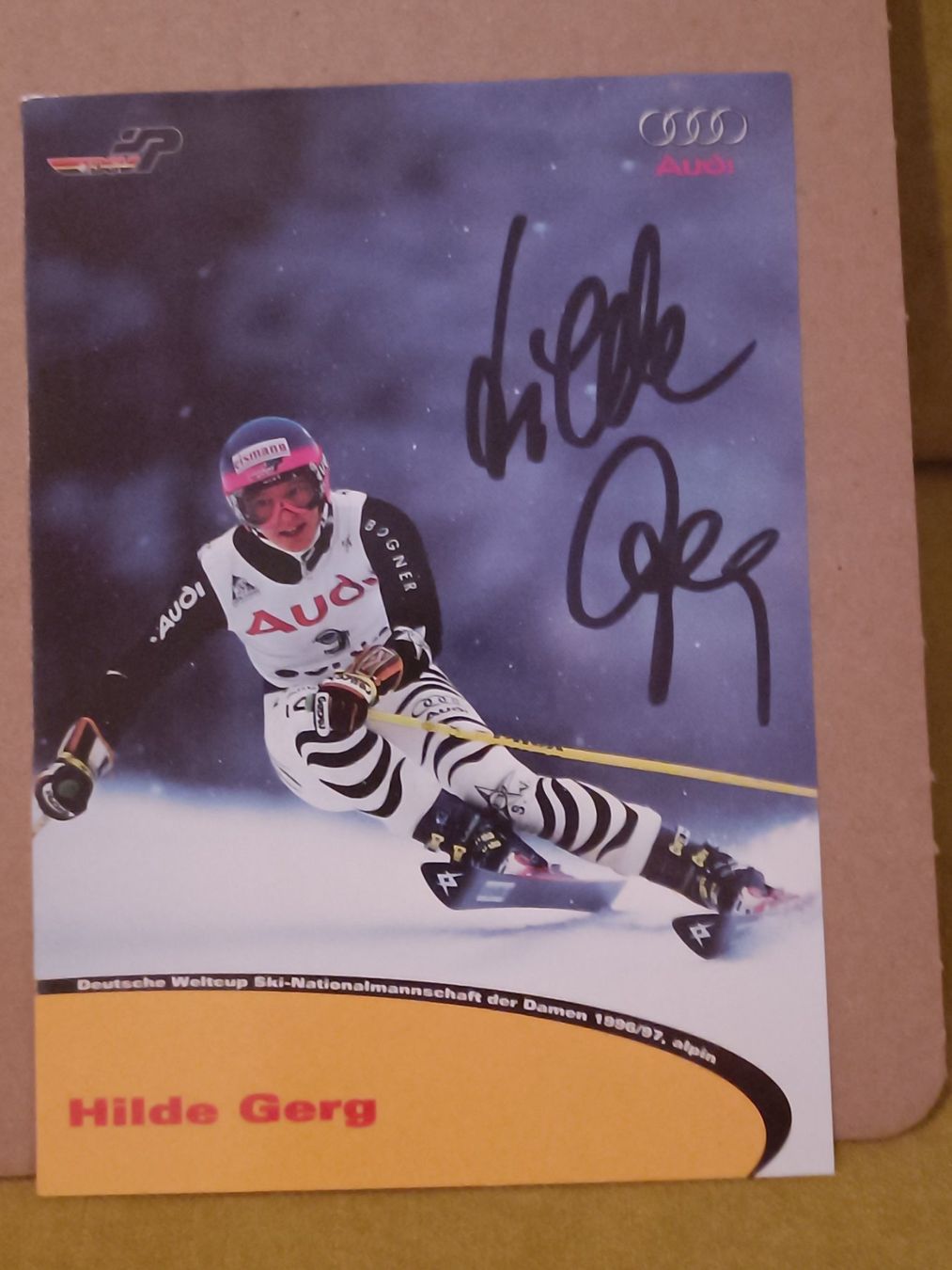 Autografi: Hilde Gerg - handsigniert – Usato da Menziken venduto da Autogramme