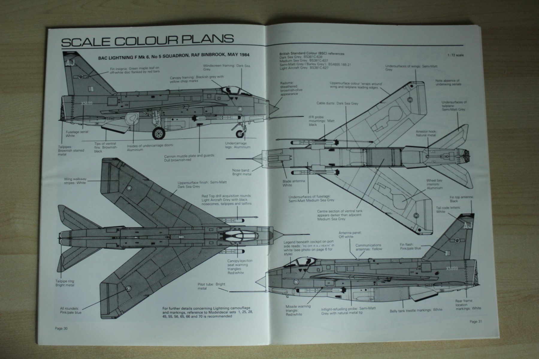 Modellbausätze & Standmodelle: Modellbau Doku - Aeroguide #8 Lightning – Gebraucht aus Koppigen von F4Fan 2