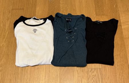 3x Damen Oberteile Lange Ärmel Grösse S