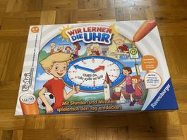 Neu und OVP Tiptoi Spiel Wir lernen die Uhr