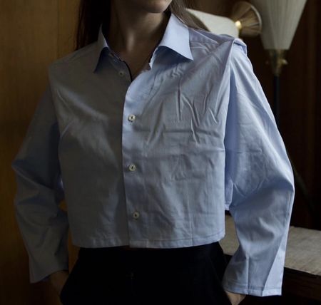 Eton cropped Bluse Hemd fashion van Laack cos Zara Luxus