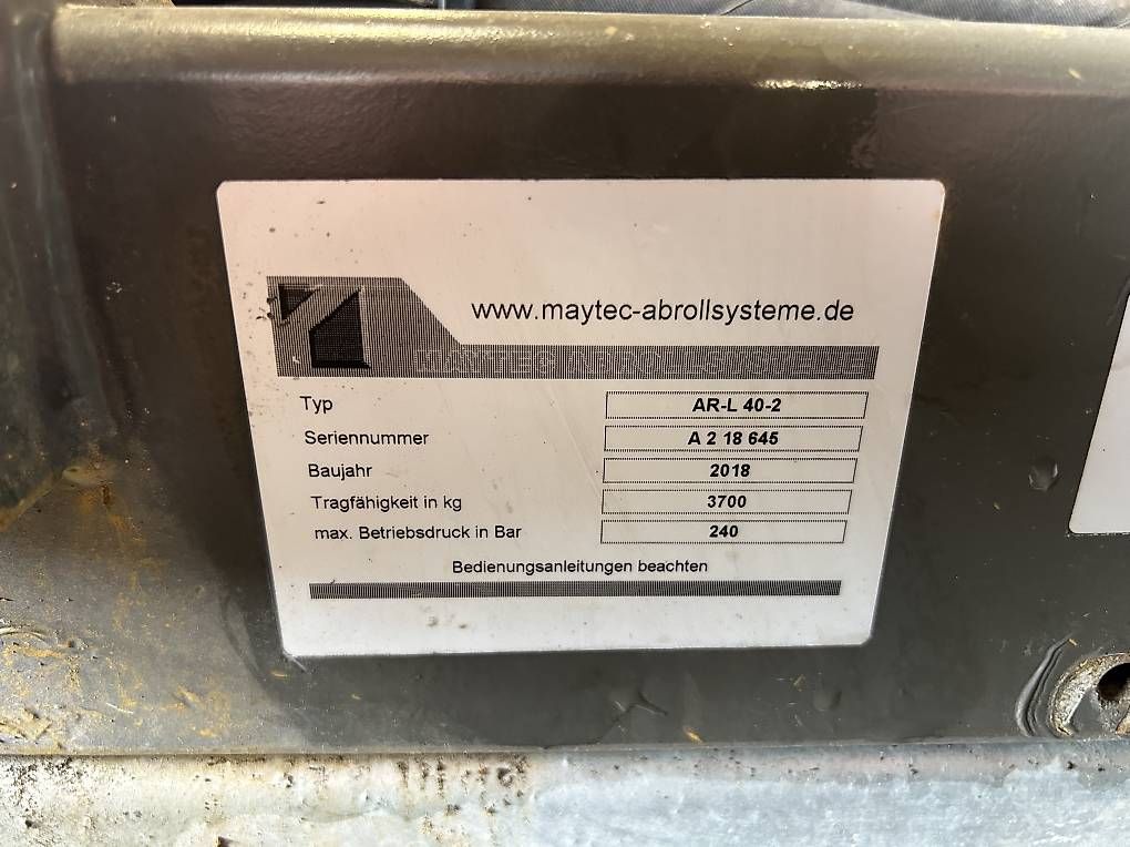 Autoribaltabili: Hakengerät Maytec AR-L 40 – Usato da Stein AR venduto da pbl13grv 2