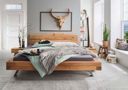 Balkenbett FOREST Holzbett 180x200cm