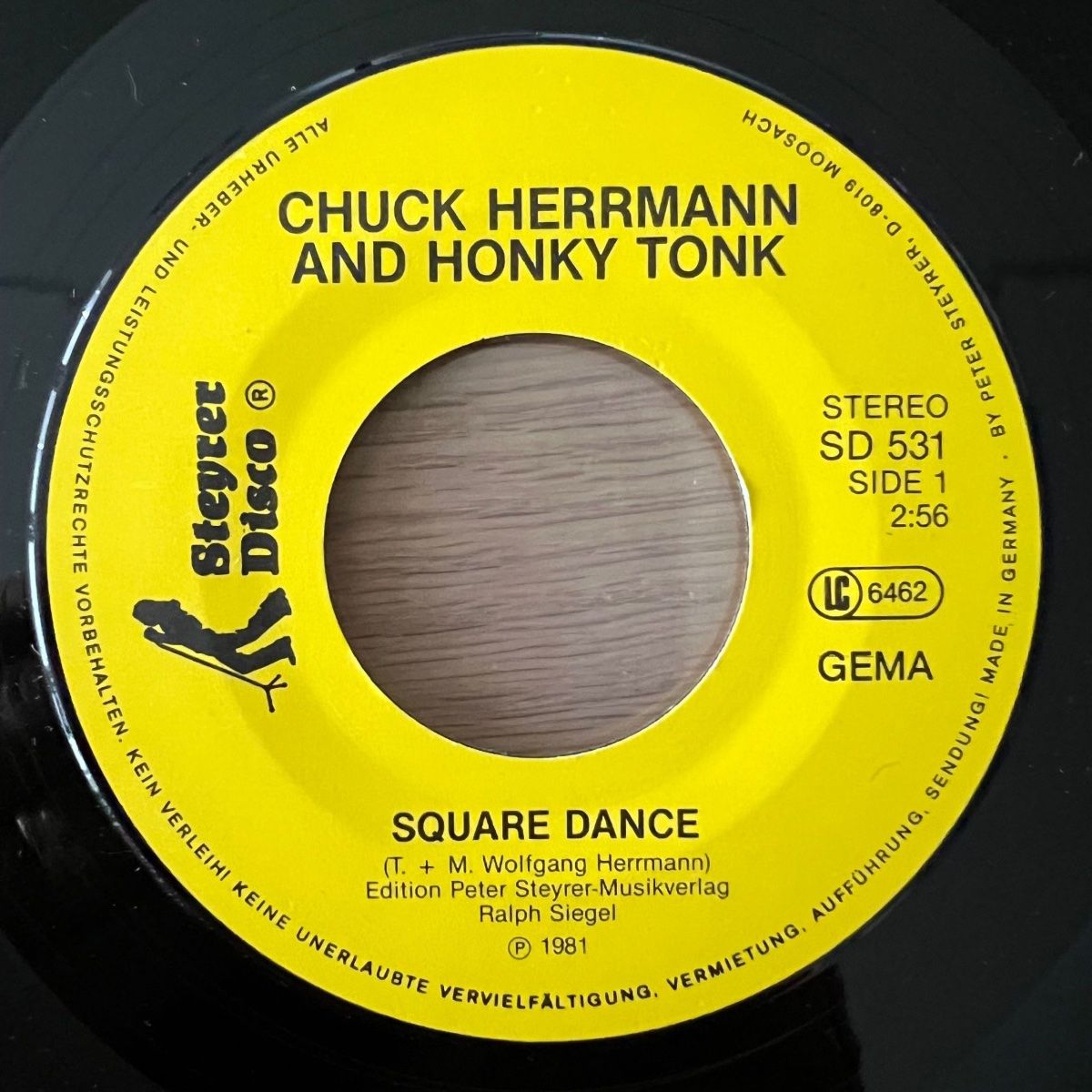 Schallplatten: Chuck Herrmann & Honky Tonk - Square Dance / 1. D 1982 – Gebraucht aus Gais von soundcave57 2