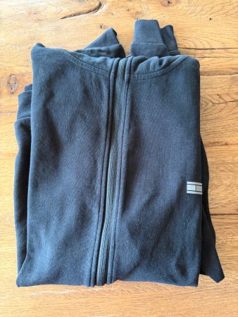 TOMMY HILFIGER Kapuzenjacke schwarz