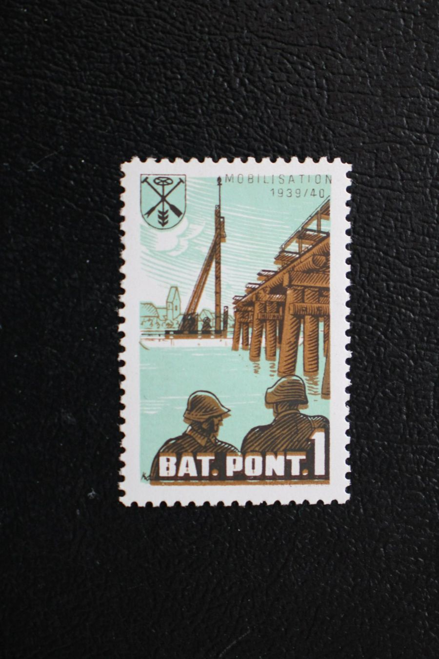 Tutti i francobolli: BAT. PONT. 1  MOBILISATION  1939/40 – Usato da Wiedlisbach venduto da Hrudolfo
