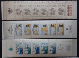 Frankreich Lot mit drei ** Markenheftchen III
