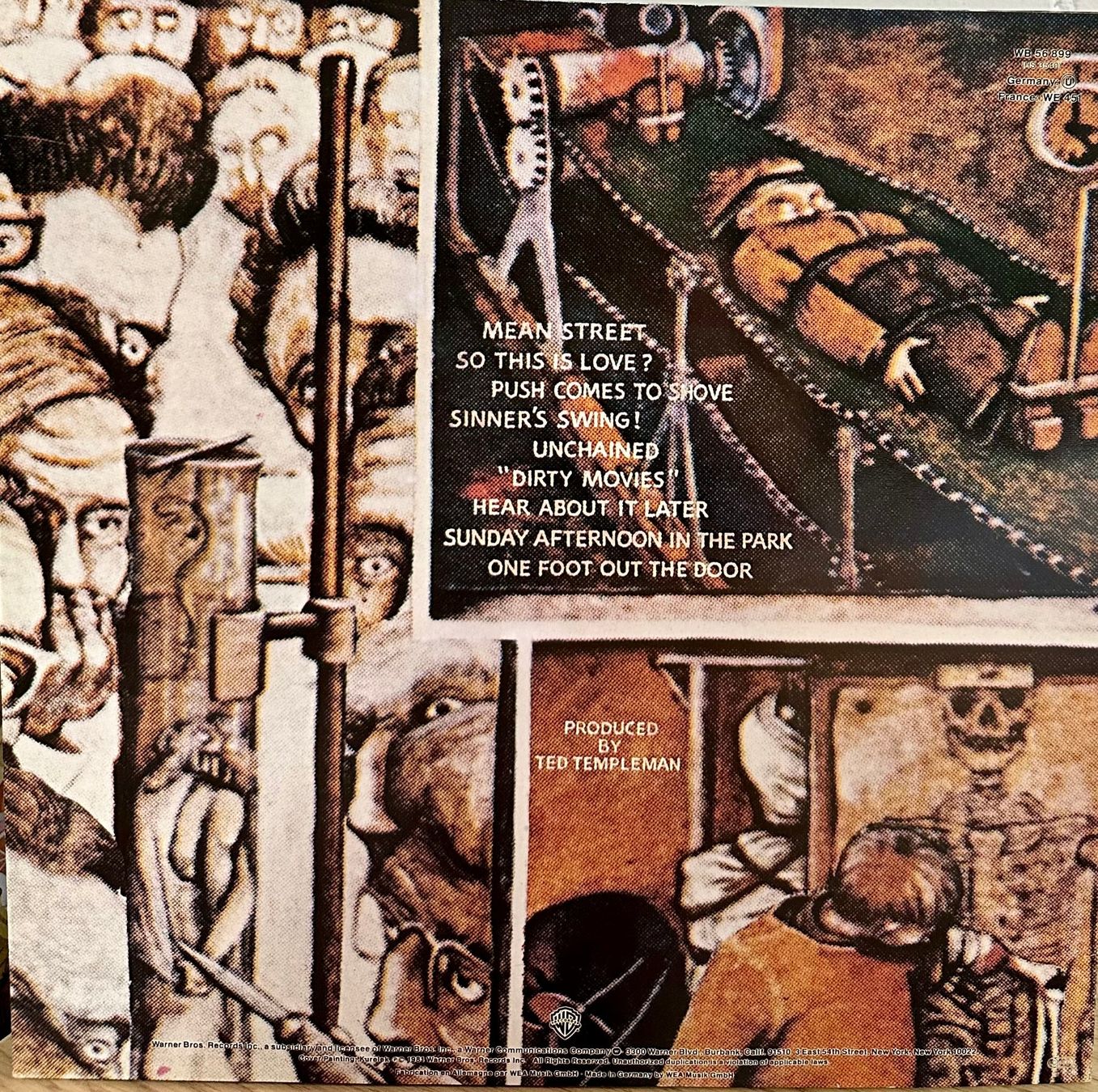 Dischi in vinile: Van Halen - Fair Warning // LP: VG+; Sleeve: NM – Usato da Zürich venduto da saltbee 1