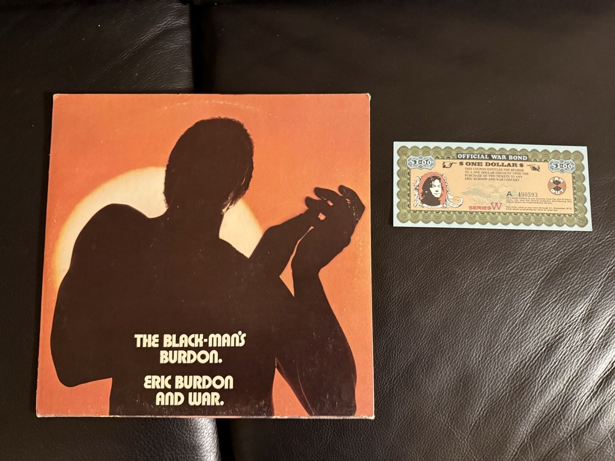 Dischi in vinile: Eric Burdon & War - The Black-Man's Burdon - Schallplatte – Usato da Goldach venduto da Messerguru