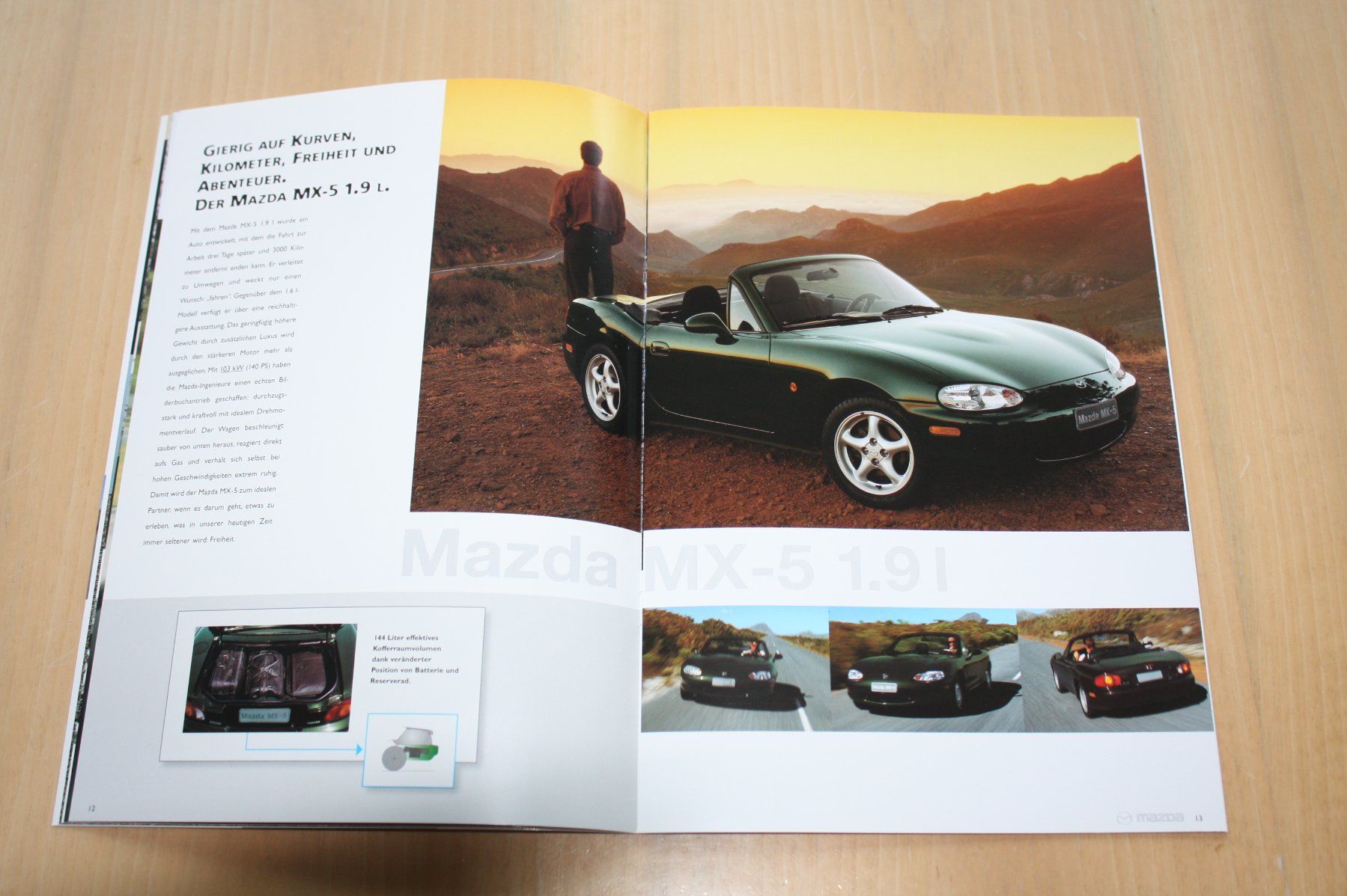Mazda Documenti: Mazda MX-5 Prospekt 4/1998 – Usato da Wikon venduto da erwin400 5