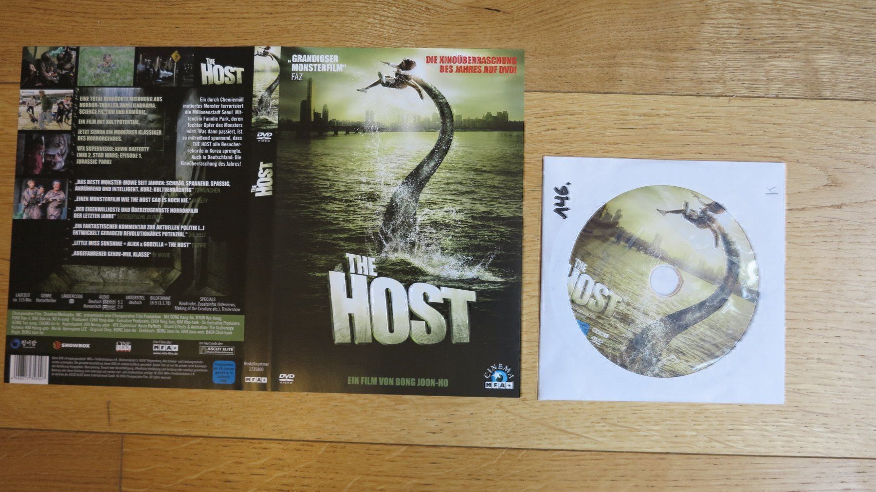 Tous les DVDs: The Host – D'occasion à Bettmeralp par stermei