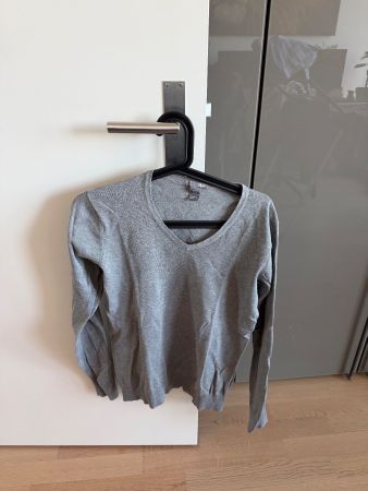 H&M Herren Pullover grau Grösse S