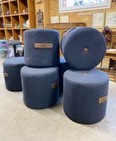 Runder Hocker Anthrazit