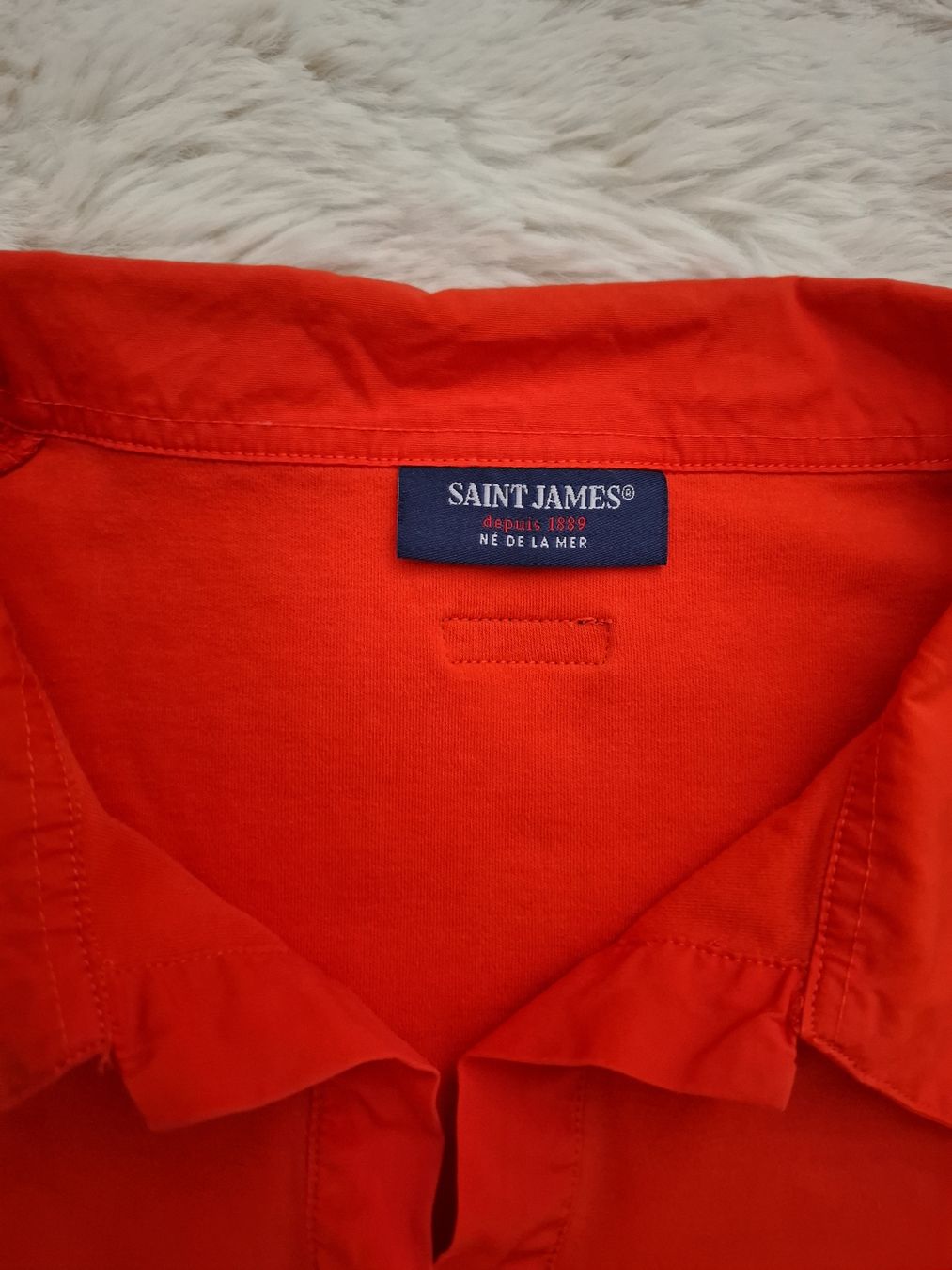 Saint James Tops: Saint James Polo Oléron Rouge Taille L – Neu (gemäss Beschreibung) aus Le Locle von sAm_2112 3