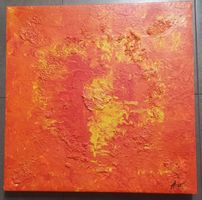 Kunstwerk Gemälde Bild 60 x 60 x 4,5cm