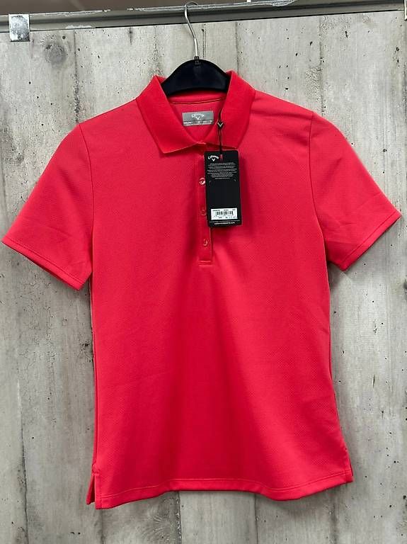 Polo-Shirts: Callaway Damen Golf-Polo  Performance Polo Rot – Gebraucht aus Sursee von pilatus.sport
