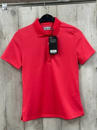 Callaway Damen Golf-Polo  Performance Polo Rot