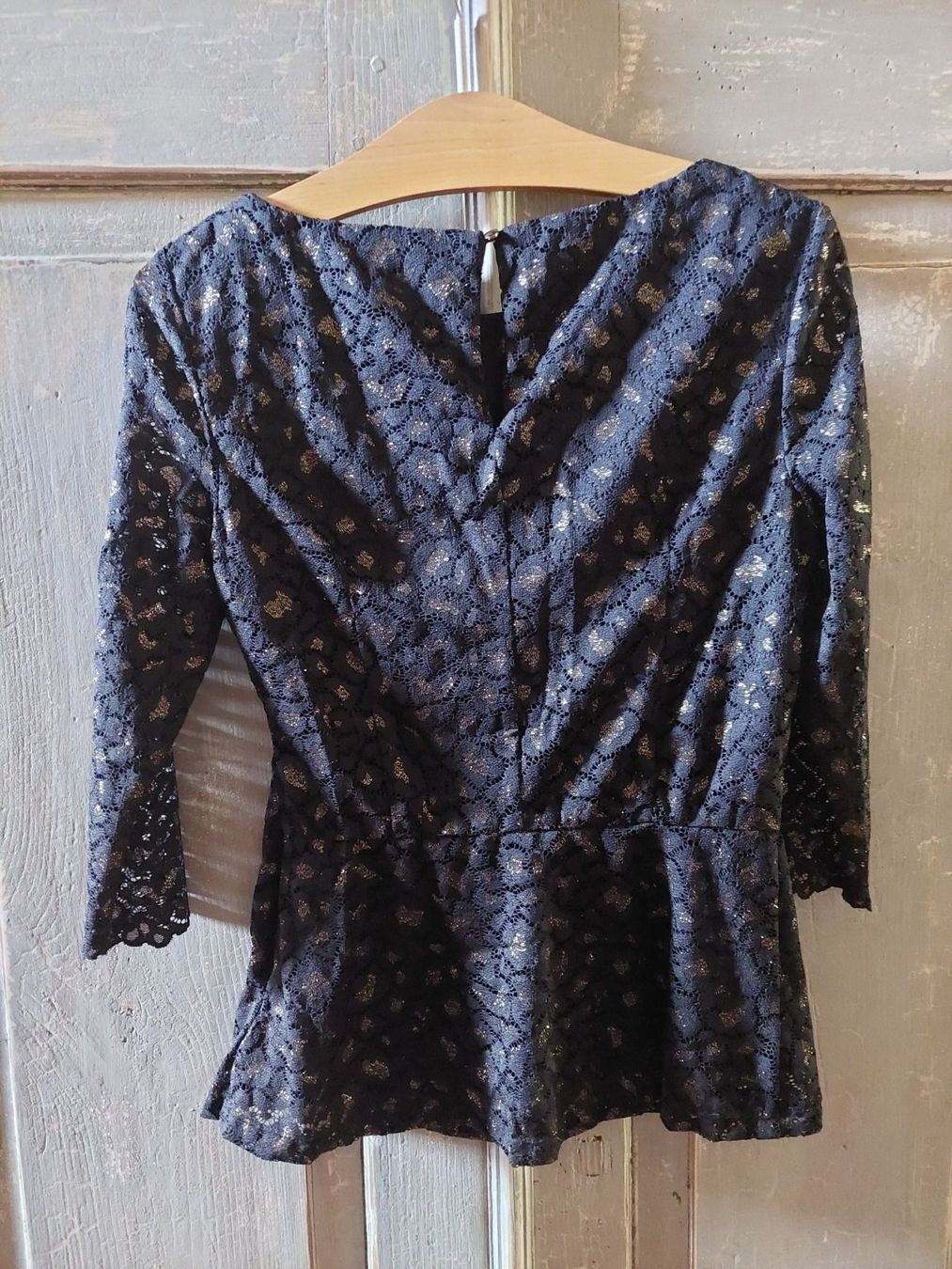 Esprit Blusen: Esprit - Bluse schwarz-gold XS – Gebraucht aus Besenbüren von teluride89 1
