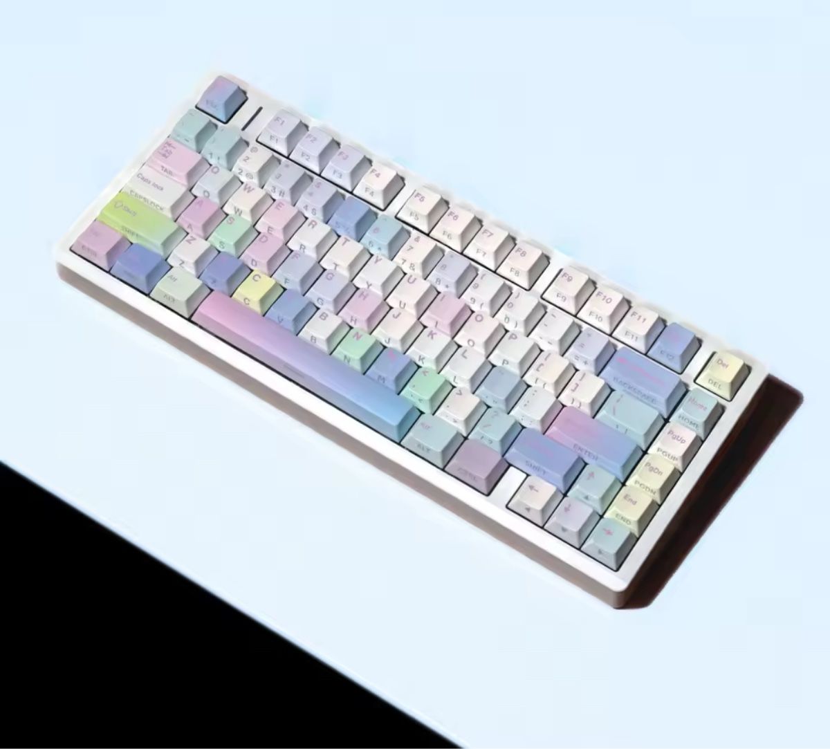 Tastiere: JCM Bubble Pastel Keycaps Cherry PBT for Mechanical Keyboard – Nuovo e nell'imballaggio originale da Belmont-Lausanne venduto da HausPopCharm 3