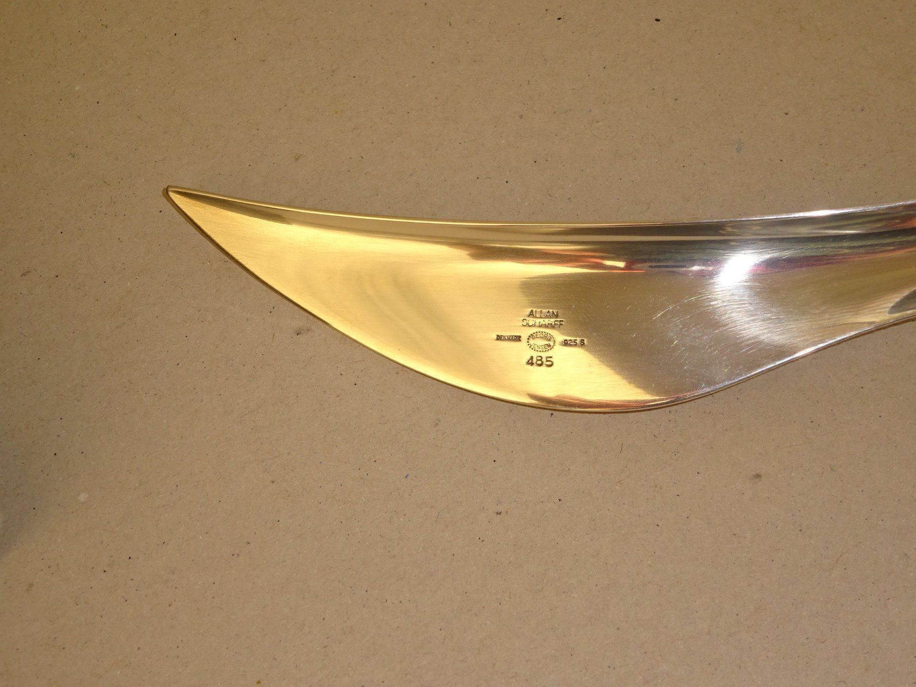 Statuette: Brieföffner / Georg Jensen / echt Silber – Usato da Esslingen venduto da eintagammeer 5