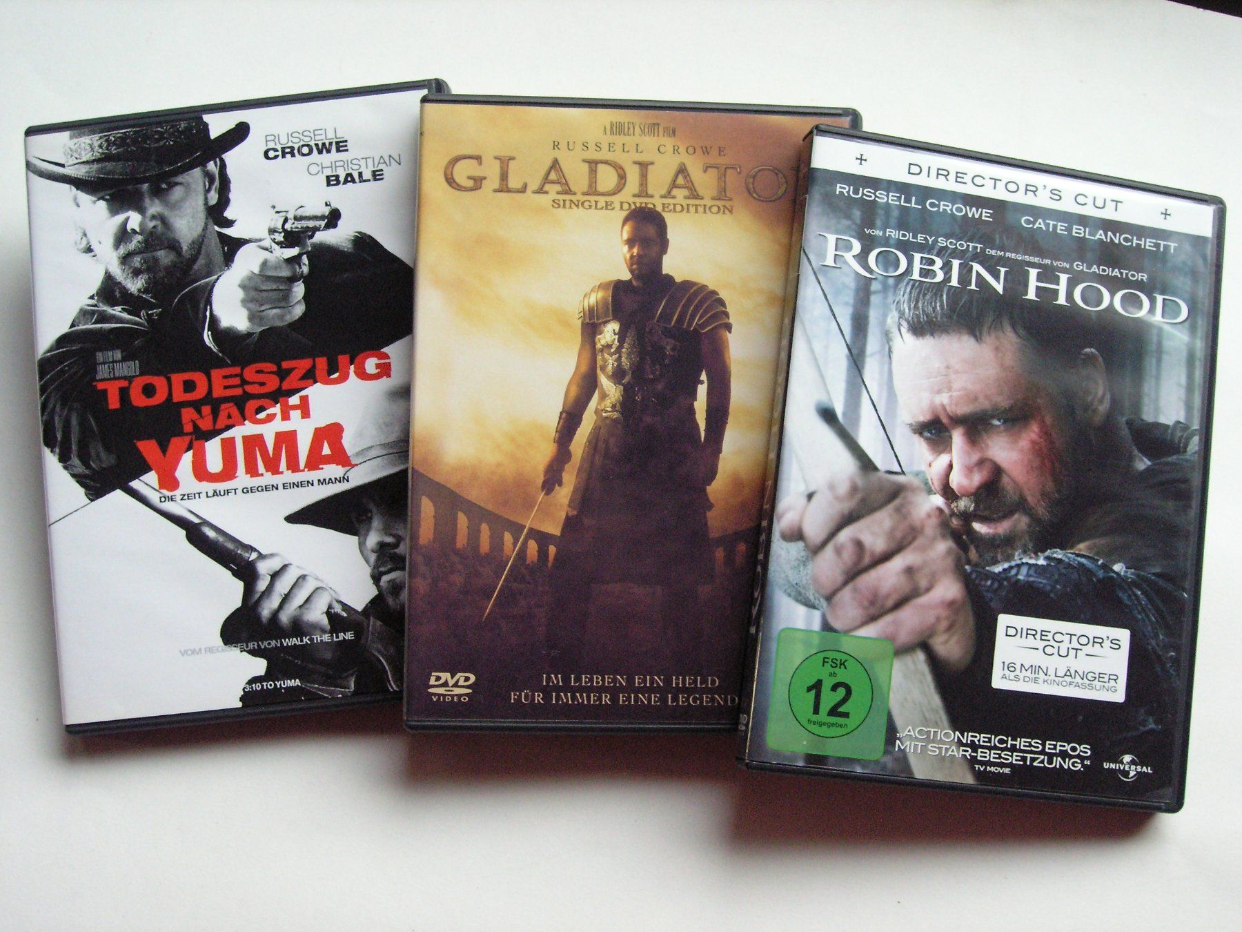 Alle DVDs: Russell Crowe DVD Trilogie – Gebraucht aus Zuzwil SG von vette13 3