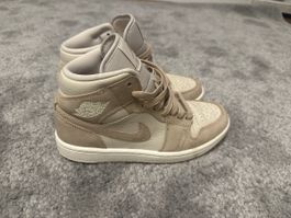 Nike Air Jordan 1 High Sneaker, Beige Töne, Grösse 36.5