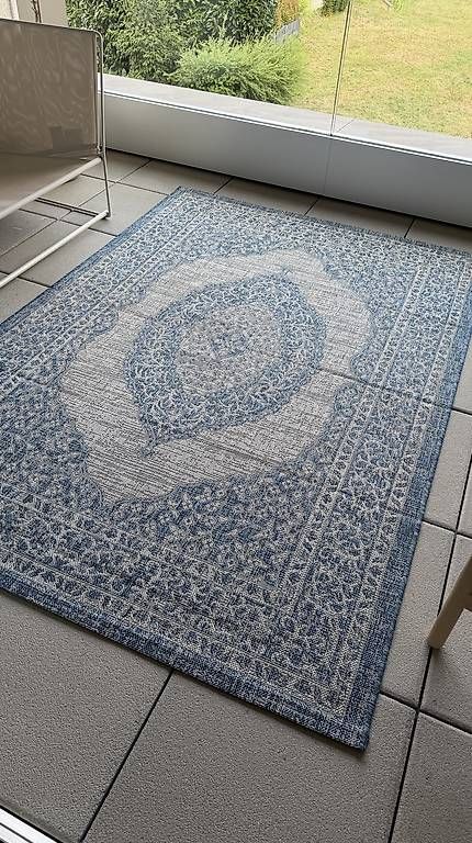 Teppiche: Benuta Outdoor Teppich blau / beige  – Gebraucht aus Rüschlikon von van_s95v 1