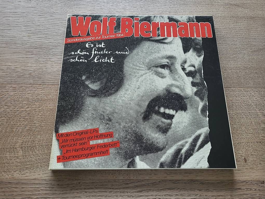 Dischi in vinile: Wolf Biermann - Vinyl Box mit 2 LP's - 1984 – Usato da Wilen b. Wollerau venduto da 4banger